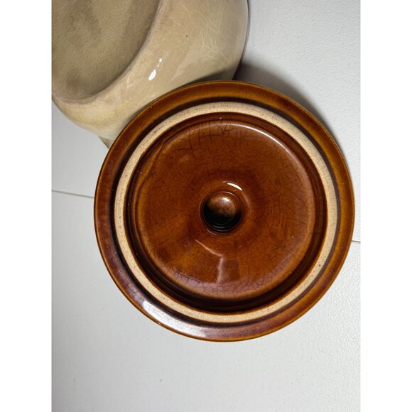 Vintage Two-Tone Ceramic Soup Tureen With Lid - Picture 5 of 7